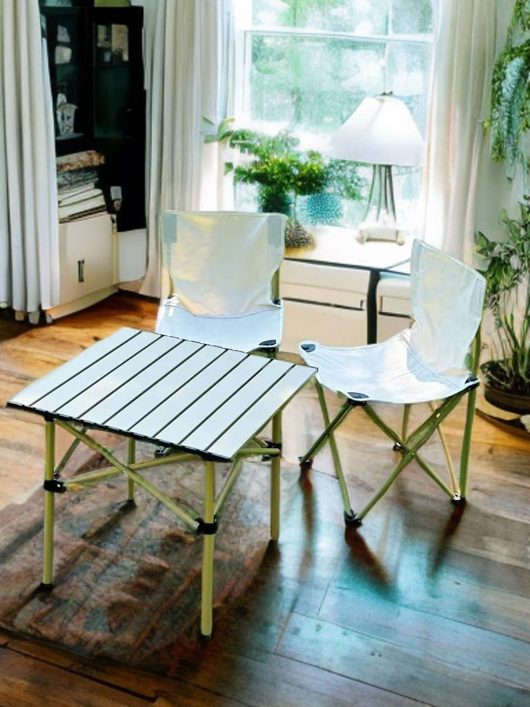 เก้าอี้พับ chair 40 (สีขาว)